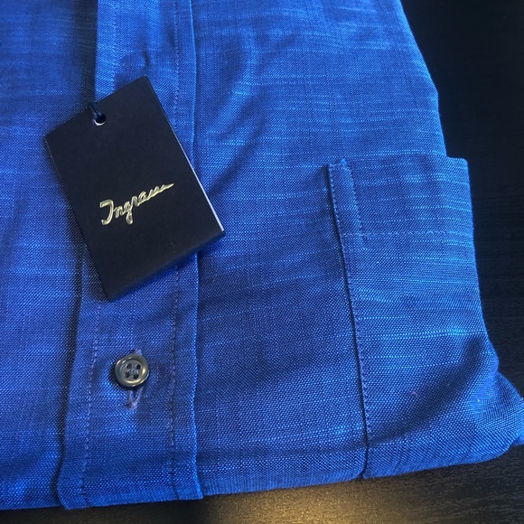 Ingram Made In Italy Button Down Shirt XL - Picture 2 of 6